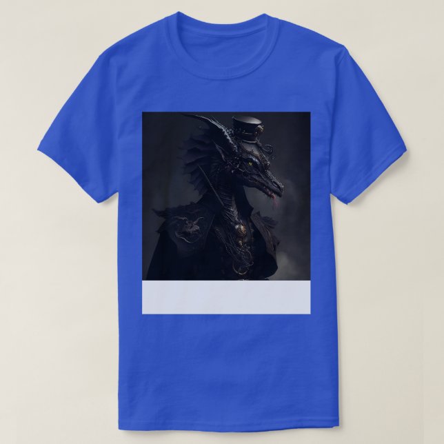 Goth Dragon 1 T-Shirt (Design Front)