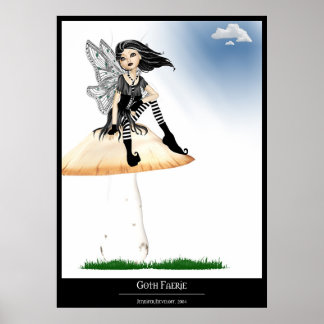 Goth Faerie Poster