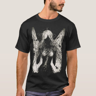 Goth Fairy Witch Fairycore Horror Occult Dark Aest T-Shirt