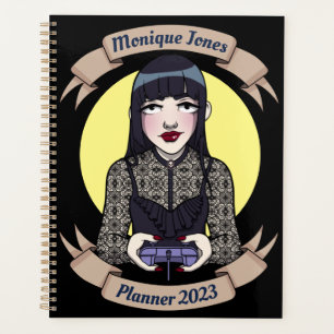 Goth Gamer Girl Planner