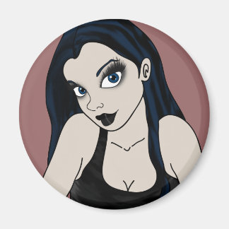 Goth girl magnet