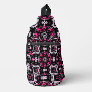 Goth Girl Pink Planet Print Cut Sew Bag