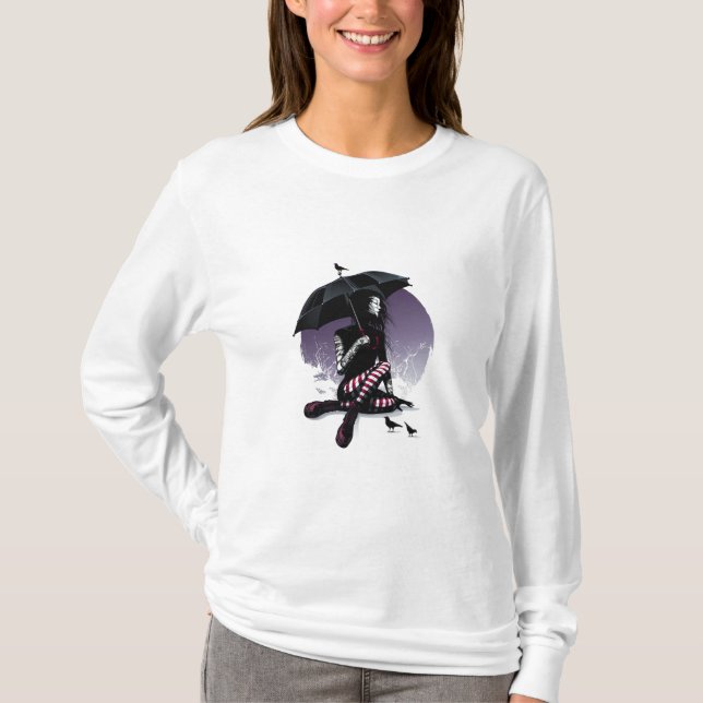 Goth Girl T-Shirt (Front)
