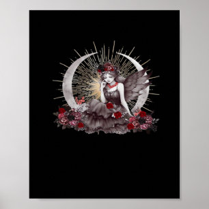 Goth Girl Whimsigoth Classic Poster