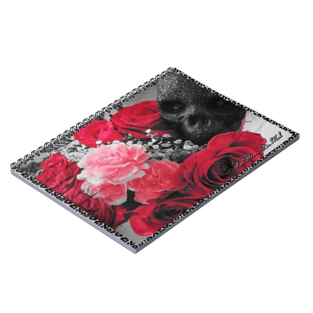 Goth Glam Notebook (Left Side)