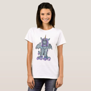 Goth Gothic Dark Unicorn UNIQUE-CORN T-Shirt
