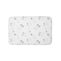 Goth Grunge Safety Pins Punk Patterned