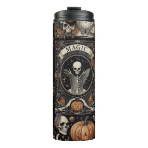 Goth Halloween Thermal Tumbler
