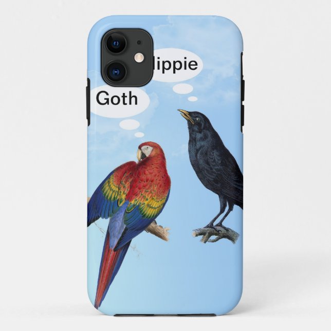 Goth Hippie Funny iphone 5 cases (Back)