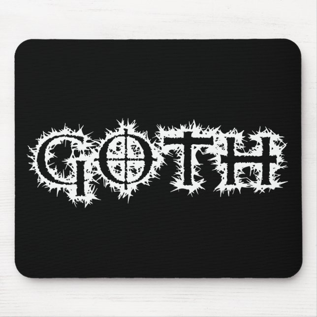 Goth Mouse Mat (Front)