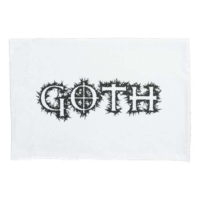 Goth Pillowcase (Front)