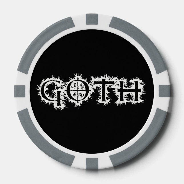 Goth Poker Chips (Front)
