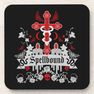 Goth Post Punk Fashion Coaster