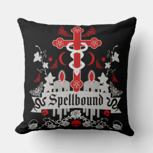 Goth Post Punk Fashion Cushion