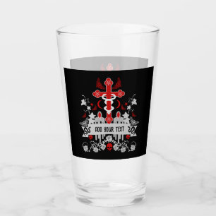 Goth Post Punk Fashion Glass