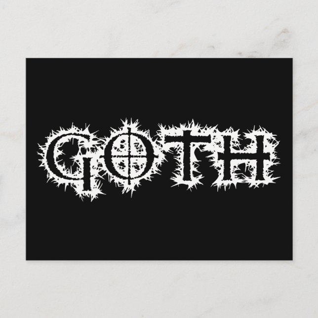 Goth Postcard (Front)