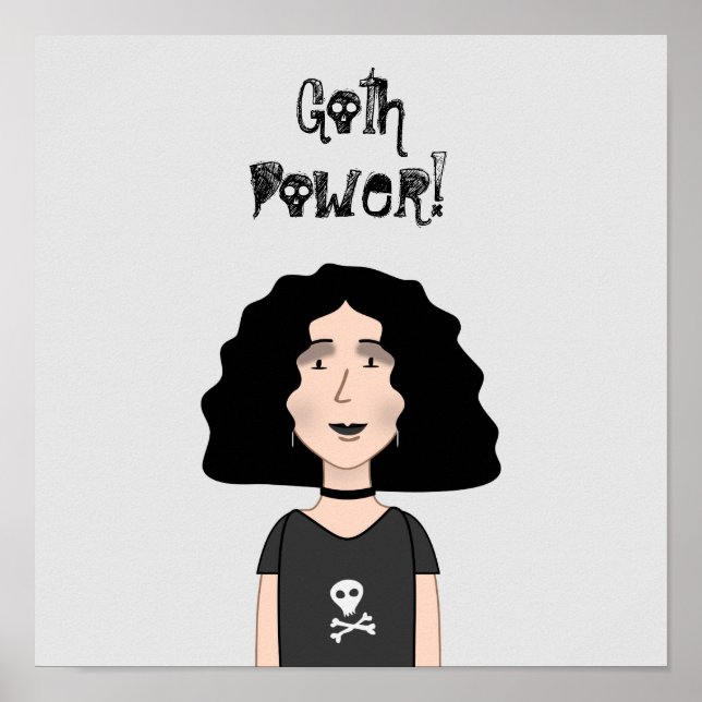 Goth Power Poster (Front)