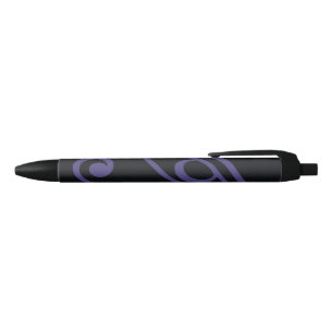 GOTH PRIDE FLAG BLUE INK PEN