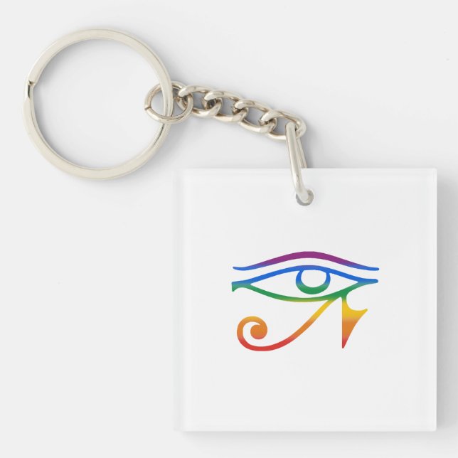 Goth Pride Key Ring (Front)