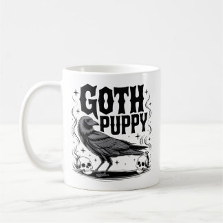 Goth Puppy  Coffee Mug