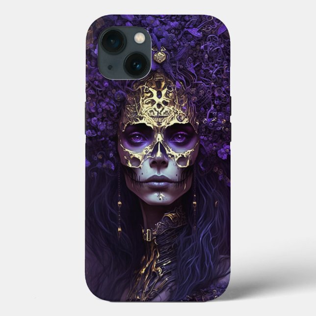 Goth Queen Fantasy Art Case-Mate iPhone Case (Back)