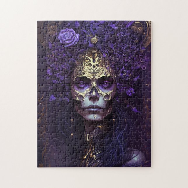 Goth Queen Fantasy Art Jigsaw Puzzle (Vertical)