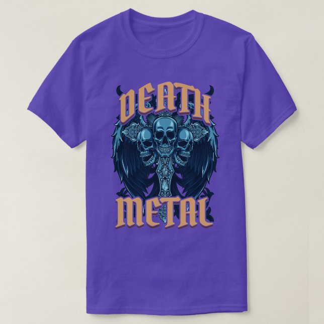 Goth Rock Satan Festivals Death Metal T-Shirt (Design Front)