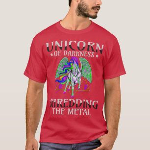 Goth Rock Satan Unicorn Festivals Death Metal 15 T-Shirt