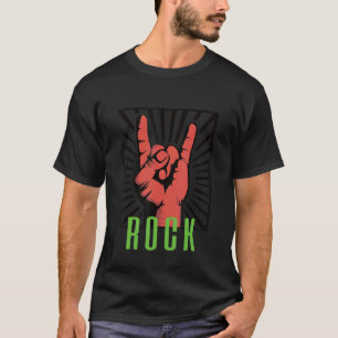 Goth Rock Thrash Horns Symbol of horns cast T-Shirt