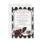 Goth Roses Grunge Diamond Print Bridal Shower