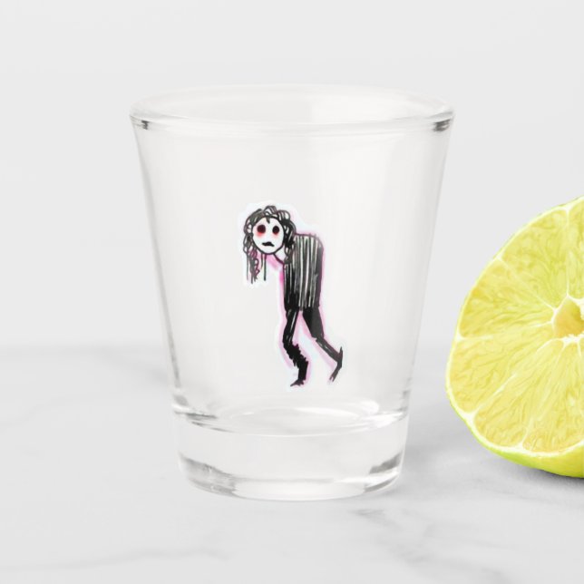 Goth Shot glass (Front)