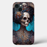 Goth Skeleton Skull Woman Gothic