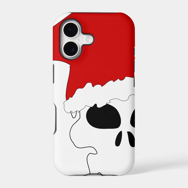 goth skull christmas (Back)