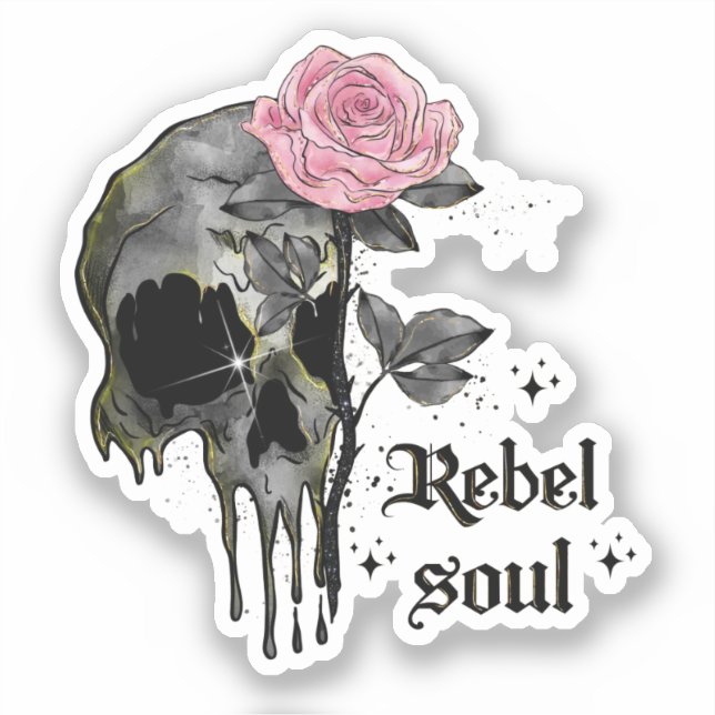Goth Skull | Rebel Soul (Front)