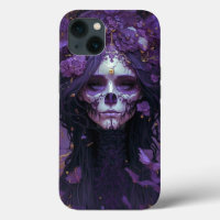 Goth Skull Woman Dark Fantasy Art