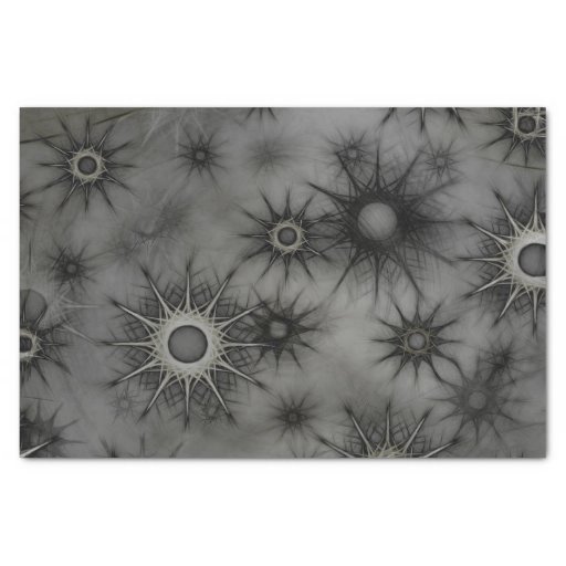 Image of Goth snowflake tissue paper
