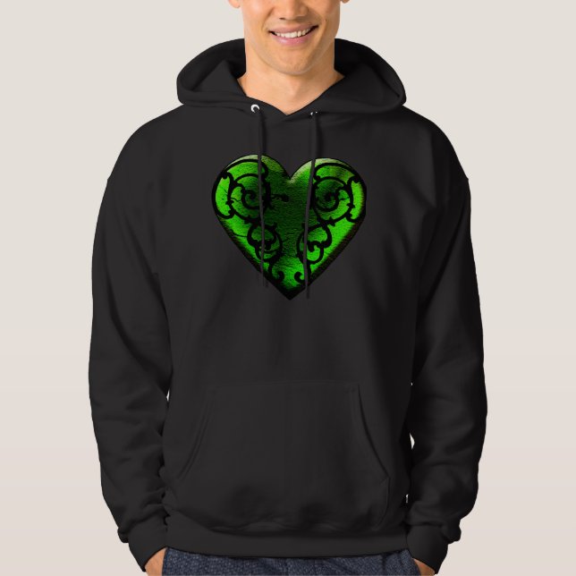 Goth St. Patrick's Day Sweatshirt (Front)
