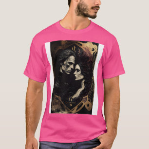 Goth Style Tarot Lovers 2 T-Shirt