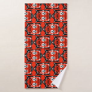 Goth Subculture Fashion Bath Towel