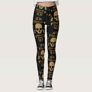 Goth Subculture Fashion Leggings