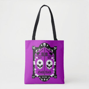 Goth Subculture Fashion Tote Bag