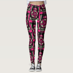 Goth Subculture Post Punk Music Leggings