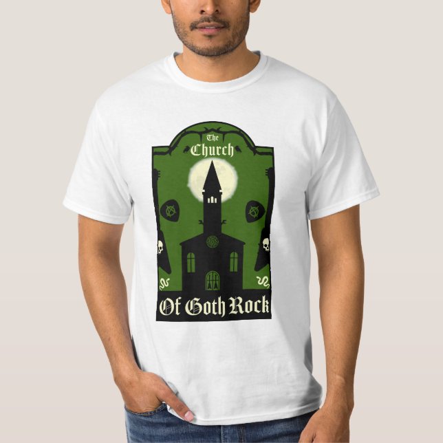 Goth Subculture Post Punk Music T-Shirt (Front)