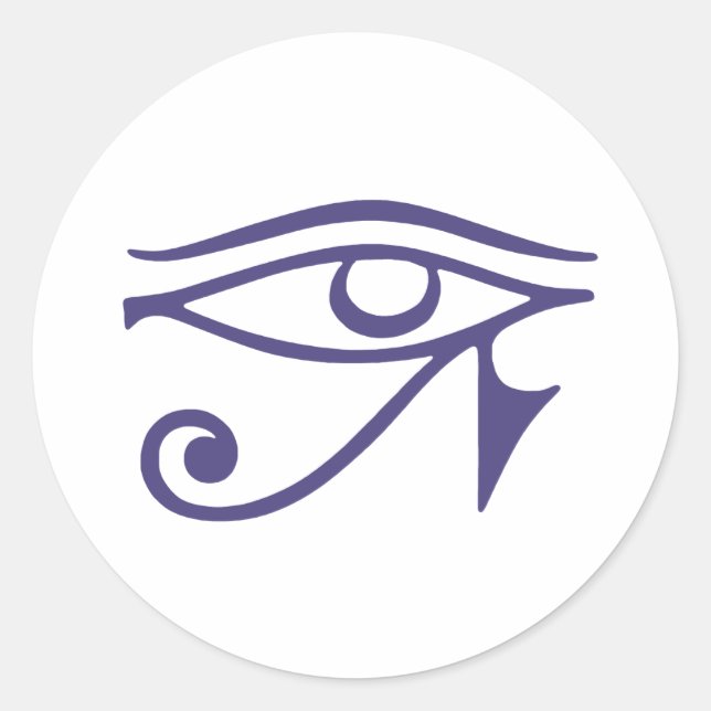 GOTH SYMBOL CLASSIC ROUND STICKER (Front)