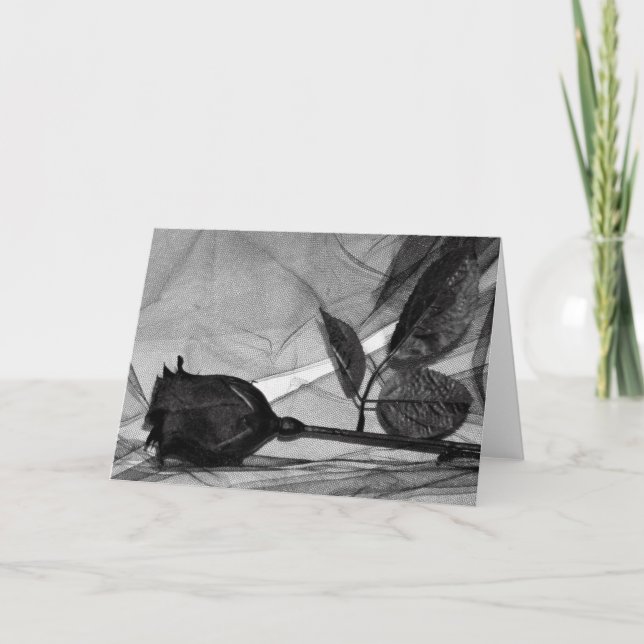 Goth valentine holiday card (Front)