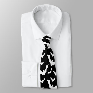Goth Vampire Bats Tie