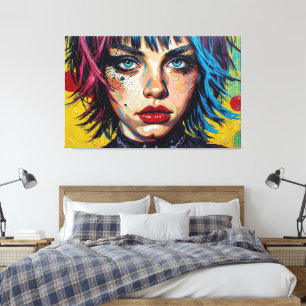 GOTH WASTELAND 25 CANVAS PRINT