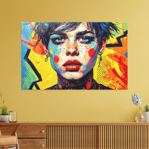 GOTH WASTELAND 27 CANVAS PRINT