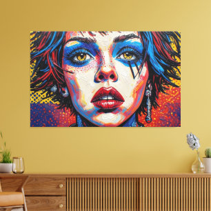 GOTH WASTELAND 28 CANVAS PRINT