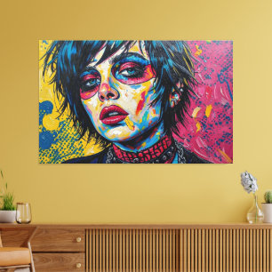 GOTH WASTELAND 30 CANVAS PRINT